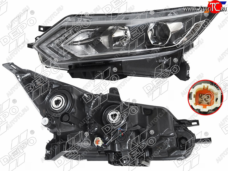 19 849 р. Фара Nissan Qashqai 17-22 (Слева) DEPO 215-11AKL-LDEM2  с доставкой в г. Воронеж
