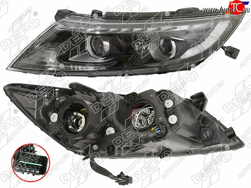 32 549 р. Фара Kia Optima 13-16 (Слева) DEPO 223-1155L-LEMN2  с доставкой в г. Воронеж