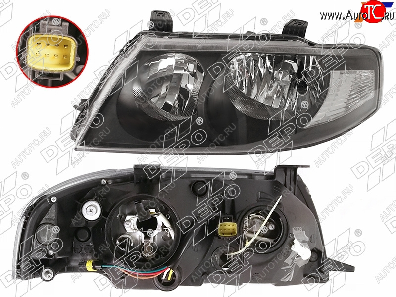 8 999 р. Фара Nissan Almera Classic 06-12 (Слева) DEPO 215-11B7L-LEMN2  с доставкой в г. Воронеж
