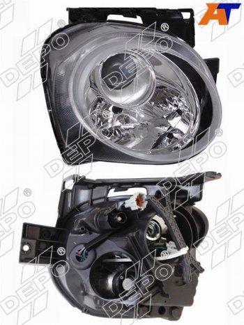 11 199 р. Фара NISSAN JUKE 14-20 RH под электрокорректор (Евросвет) DEPO 215-11H3R-LD-EM  с доставкой в г. Воронеж. Увеличить фотографию 1