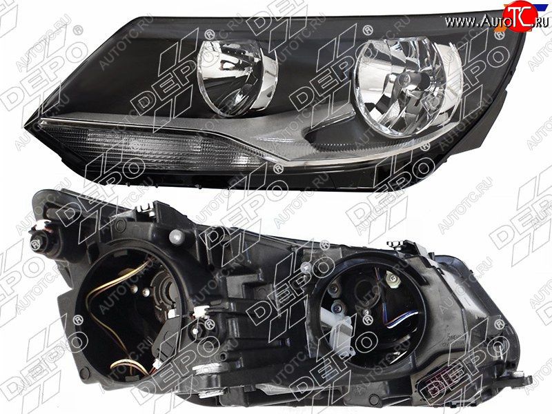 12 849 р. Фара Volkswagen Tiguan 11-17 (Спереди Слева) DEPO 441-11H1LMLDEM2  с доставкой в г. Воронеж