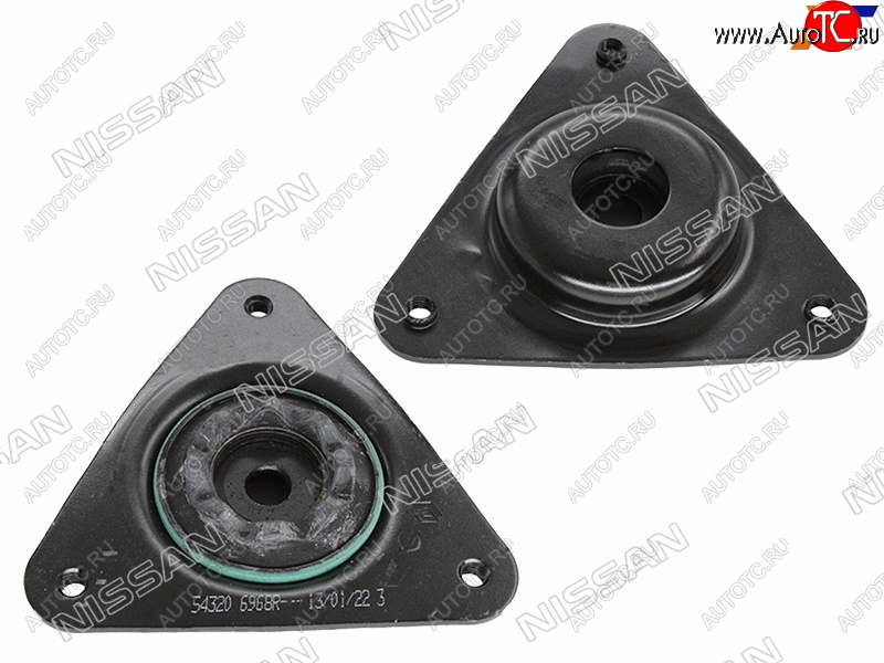 1 359 р. Опора передней стойки Nissan Qashqai 13-22  X-Trail 13-22 (Справа=Слева) NISSAN 54320-6968R  с доставкой в г. Воронеж