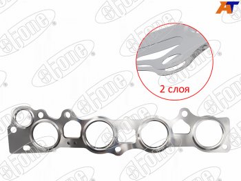 849 р. Прокладка выпускного коллектора NISSAN NOTETIIDA HR1516DE 05- STONE JB-02775  с доставкой в г. Воронеж. Увеличить фотографию 1