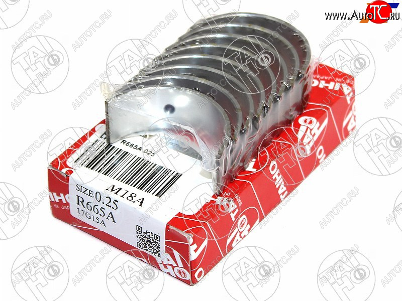 1 179 р. Вкладыши шатунные к-т 0,25 SUZUKI CULTUSESCUDOGRAND VITARASWIFTSX4 M15AM16AM18A 07- TAIHO R665A 025  с доставкой в г. Воронеж