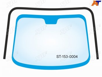 1 759 р. Молдинг лобового стекла (П-образный) Nissan X-Trail 07-15 SAT ST-153-0004  с доставкой в г. Воронеж. Увеличить фотографию 1
