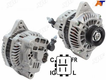 10 999 р. Генератор SUZUKI GRAND VITARA 05-SWIFT 06-SX4 1.62.0 07- M13AM16A 12V 80A (аналог MITSUBISHI)    SAT ST-31400-65J10  с доставкой в г. Воронеж. Увеличить фотографию 1