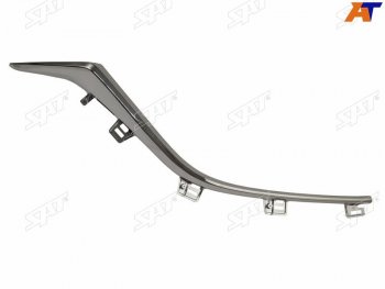 Правый молдинг решетки радиатора SAT Mazda 3/Axela BM дорестайлинг седан (2013-2016) (хром)