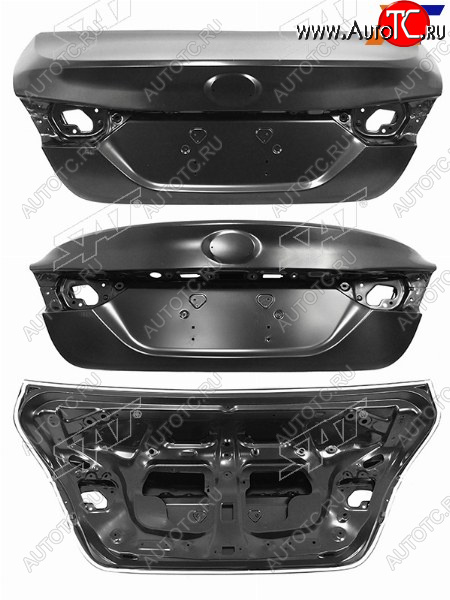 10 549 р. Крышка багажника SAT Toyota Camry XV70 дорестайлинг (2017-2021)  с доставкой в г. Воронеж