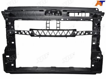 3 199 р. Рамка радиатора (телевизор) SAT Volkswagen Polo 5 седан рестайлинг (2015-2020)  с доставкой в г. Воронеж. Увеличить фотографию 1