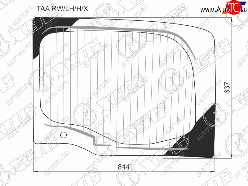8 299 р. Стекло заднее (Цвет зеленый Обогрев) Honda Stepwgn 15-21 XYG TAA RW/LH/H/X  с доставкой в г. Воронеж