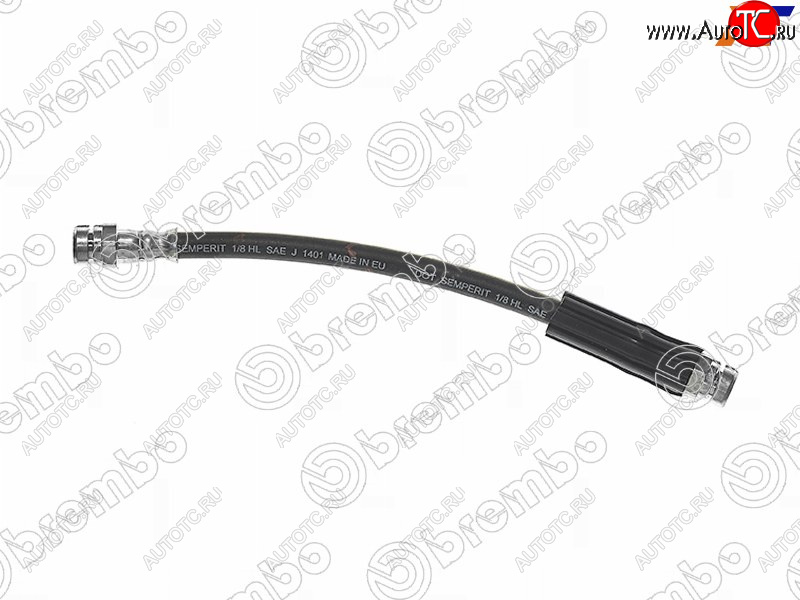669 р. Шланг тормозной задний LH=RH BREMBO Volkswagen Passat B7 седан (2010-2015)  с доставкой в г. Воронеж
