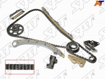 Комплект цепи ГРМ HONDA ACCORDCIVICCR-VSTEPWGNSTREAM (L=170) K20A 00- SAT TK-HA022