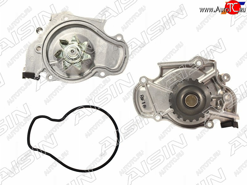 4 299 р. Насос водяного охлаждения с прокладкой F23A F18B AISIN Honda Odyssey 1 (1994-1999)  с доставкой в г. Воронеж