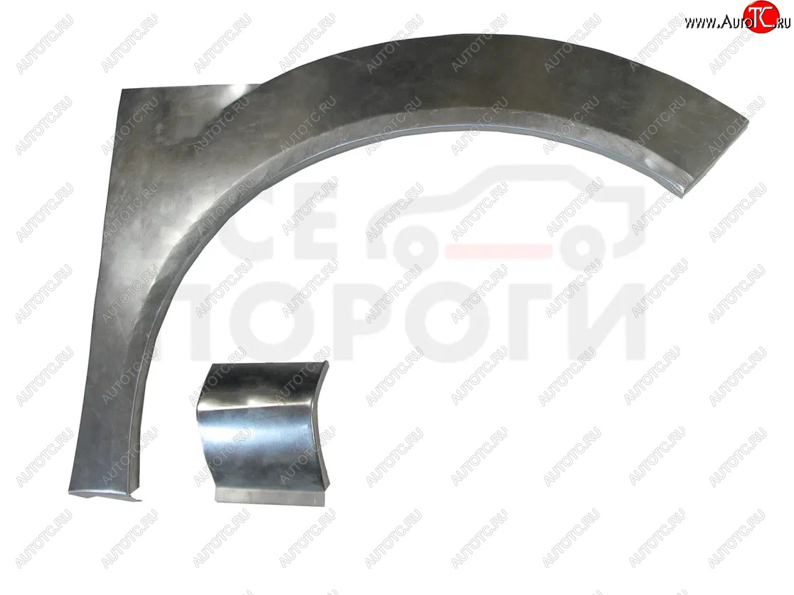 2 099 р. Правая передняя ремонтная арка (внешняя) Vseporogi  Honda Accord  8 CU (2008-2013) седан дорестайлинг, седан рестайлинг (Оцинкованная сталь 0,8 мм.)  с доставкой в г. Воронеж