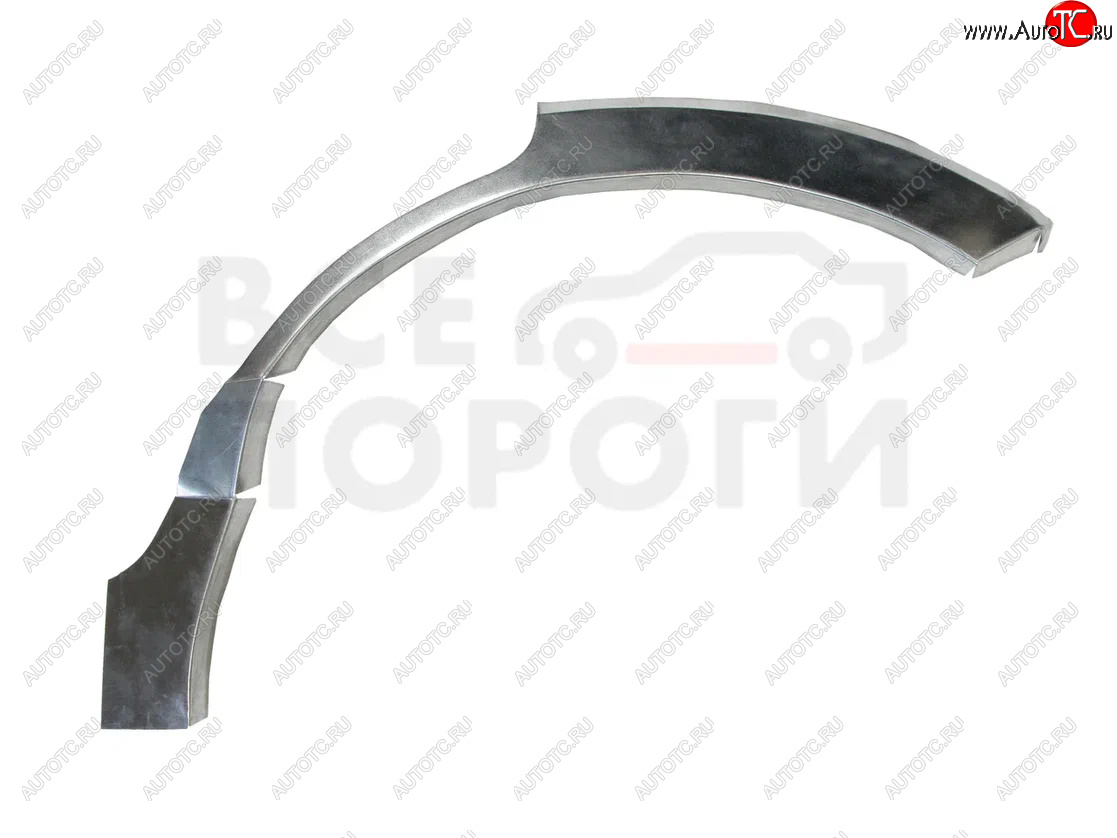 1 949 р. Левая задняя ремонтная арка (внешняя) Vseporogi Mazda Tribute  рестайлинг (2008-2011) (Холоднокатаная сталь 0,8мм)  с доставкой в г. Воронеж