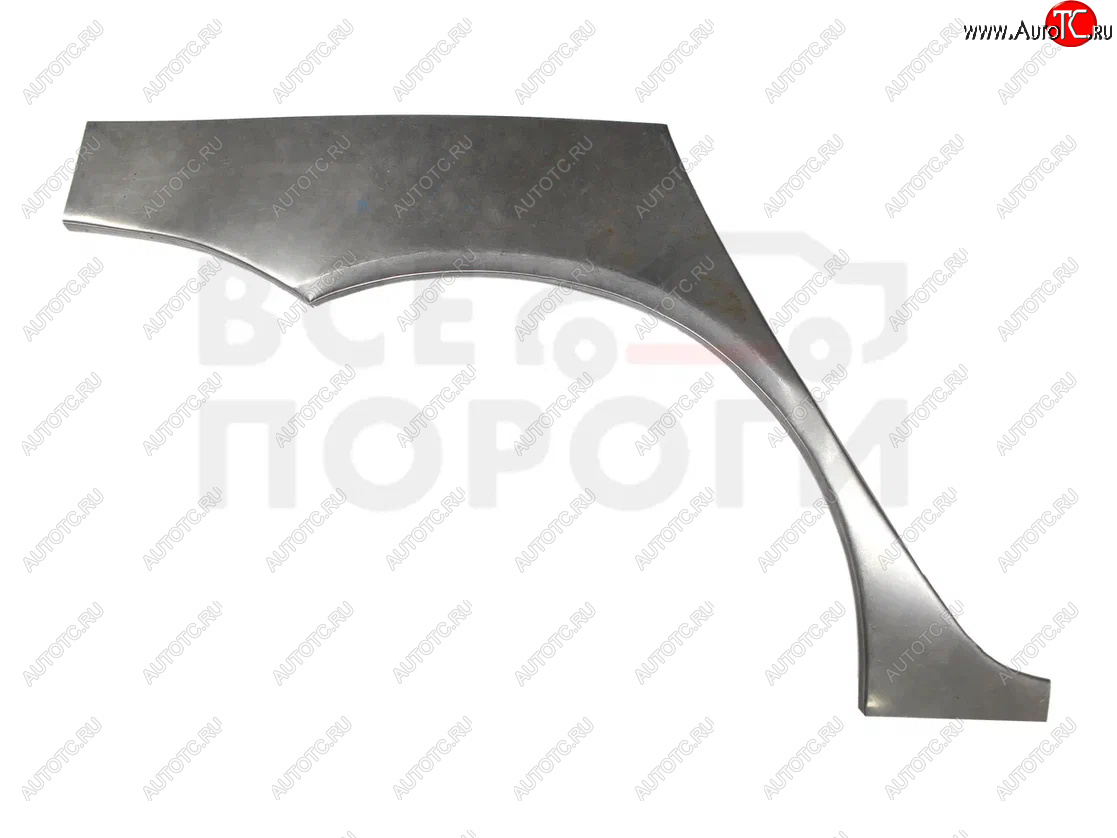 2 099 р. Правая задняя ремонтная арка (внешняя) Vseporogi  Mitsubishi Lancer  9 CS (2003-2009) универсал 1-ый рестайлинг, универсал 2-ой рестайлинг (Оцинкованная сталь 0,8 мм.)  с доставкой в г. Воронеж