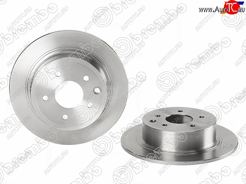 10 449 р.  Диск тормозной задний Ø291.5 BREMBO  Nissan Juke  1 YF15 - Teana ( 1 J31,  2 J32,  3 L33)  с доставкой в г. Воронеж