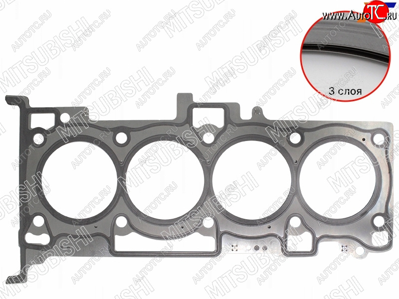 3 999 р. Прокладка ГБЦ 4B104B11 MITSUBISHI Mitsubishi Lancer 10 CY седан дорестайлинг (2007-2010)  с доставкой в г. Воронеж
