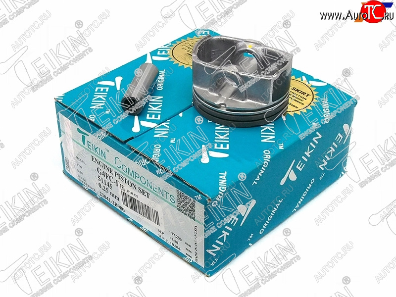 5 999 р. Поршни (к-т 4 шт) HYUNDAI SOLARISELANTRAI20I30KIA CEEDSOULCERATO 1,41,6 G4FAG4FC 10- TEIKIN 51145 025  с доставкой в г. Воронеж