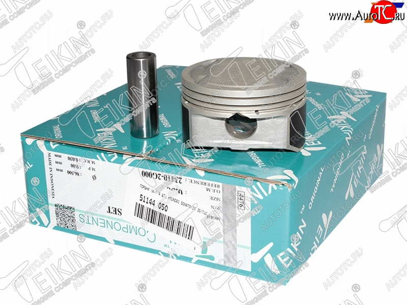 7 999 р. Поршни (к-т 4 шт) HYUNDAI SONATAIX 35TUCSON G4KD 08- TEIKIN 51144 050  с доставкой в г. Воронеж