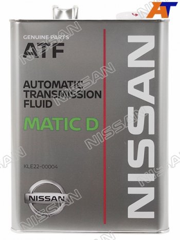 6 399 р. Масло трансмиссионное NISSAN MATIC D (ATF) 4Л. NISSAN KLE22-00004  с доставкой в г. Воронеж. Увеличить фотографию 1