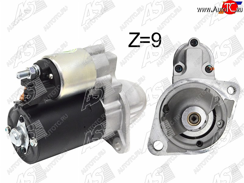 8 499 р. Стартер BMW 1-Series 04-13  3-Series 98-15  5-Series 03-17  6-Series 03-10 (1,2 kW Z=9)          AS-PL S0242  с доставкой в г. Воронеж