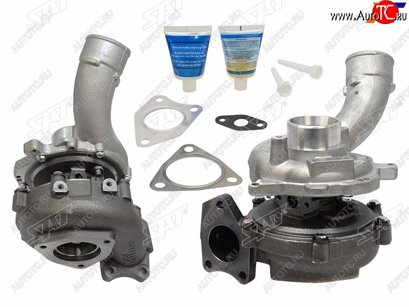 36 999 р. Турбина Audi A6 04-10  Q7 05-15  Volkswagen Touareg 02-14  Audi A6 allroad quattro 06-12  S6 06- SAT ST-059 145 722 R  с доставкой в г. Воронеж