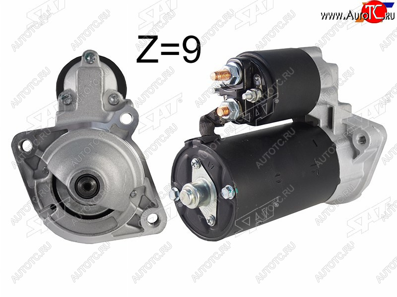 5 499 р. Стартер BMW 3-Series 90-10  5-Series 88-07  7-Series 94-05  X3 03-10  Toyota Rush 08-16 (1,4 kW SAT ST-12417501738  с доставкой в г. Воронеж
