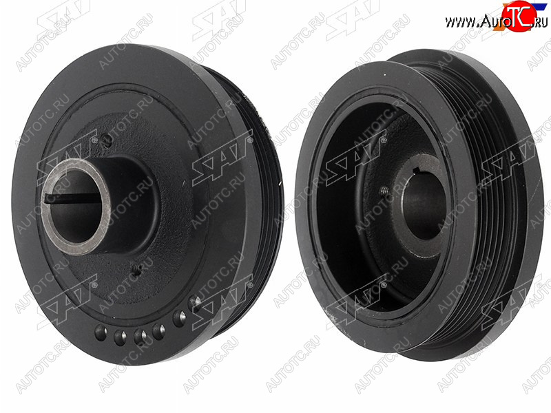 5 499 р. Шкив коленвала TOYOTA LAND CRUISER 100LEXUS #X470SEQUOIATUNDRA 2UZ SAT ST-13407-50091  с доставкой в г. Воронеж