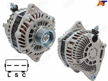 12 399 р. Генератор NISSAN TEANA J32 VQ25DE 08-13MURANO Z51Z51R VQ35DE 08-15  12V 130A                       SAT ST-23100-1AA1A  с доставкой в г. Воронеж. Увеличить фотографию 1
