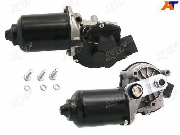 3 099 р. Мотор трапеции стеклоочистителя Hyundai Solaris 10-17  Kia Rio 11-17  Hyundai Accent 11-17 SAT ST-299-0001  с доставкой в г. Воронеж. Увеличить фотографию 1
