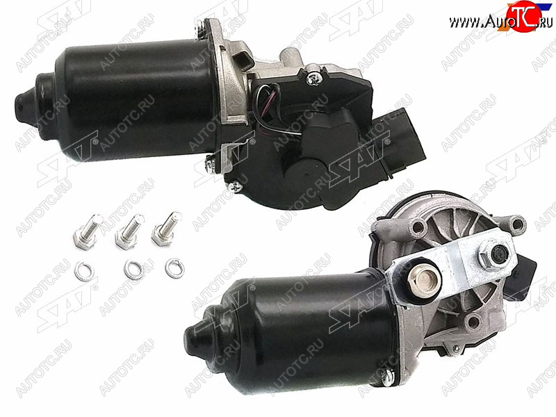 3 099 р. Мотор трапеции стеклоочистителя Hyundai Solaris 10-17  Kia Rio 11-17  Hyundai Accent 11-17 SAT ST-299-0001  с доставкой в г. Воронеж