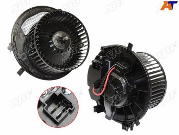 5 499 р. Мотор отопителя салона Audi A3 12-19  Skoda Kodiaq 16-22  Octavia 12-20  Volkswagen Golf 12-19  SAT ST-5Q1819021  с доставкой в г. Воронеж. Увеличить фотографию 1