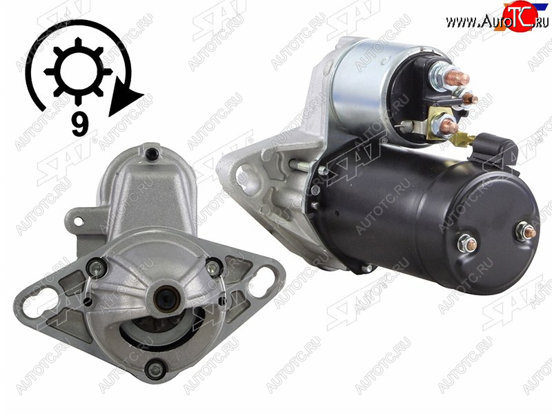 5 549 р. Стартер Honda Accord 97-03  Civic 95-00 (1 kW Z=9) SAT ST-64-0050  с доставкой в г. Воронеж