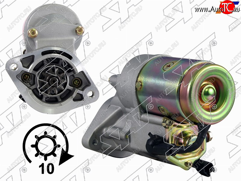 6 999 р. Стартер Toyota Caldina (T190,T210) 92-02  Camry 94-98  Corolla (E120) 00-04  Vista 94-98 (2,2 kW SAT ST-64-0043  с доставкой в г. Воронеж