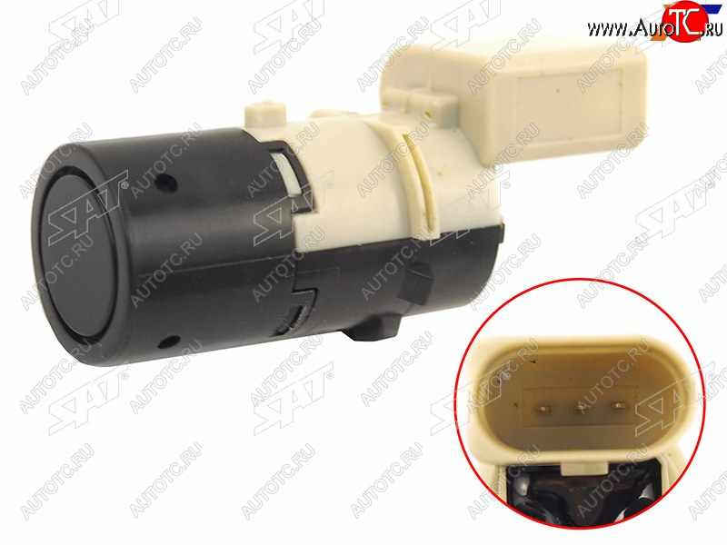 799 р. Датчик парковки (сонар) Audi A3 04-13  A6 97-10  A8 02-10  Skoda Octavia 04-13  Volkswagen Trans SAT ST-7H0919275B  с доставкой в г. Воронеж