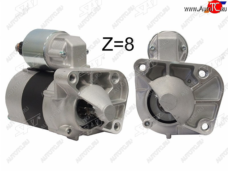 5 799 р. Стартер Renault Logan 04-22  Dacia Logan 04-08  LADA Largus 12-21  Renault Clio 98-09  Kangoo 97 SAT ST-8200049826  с доставкой в г. Воронеж