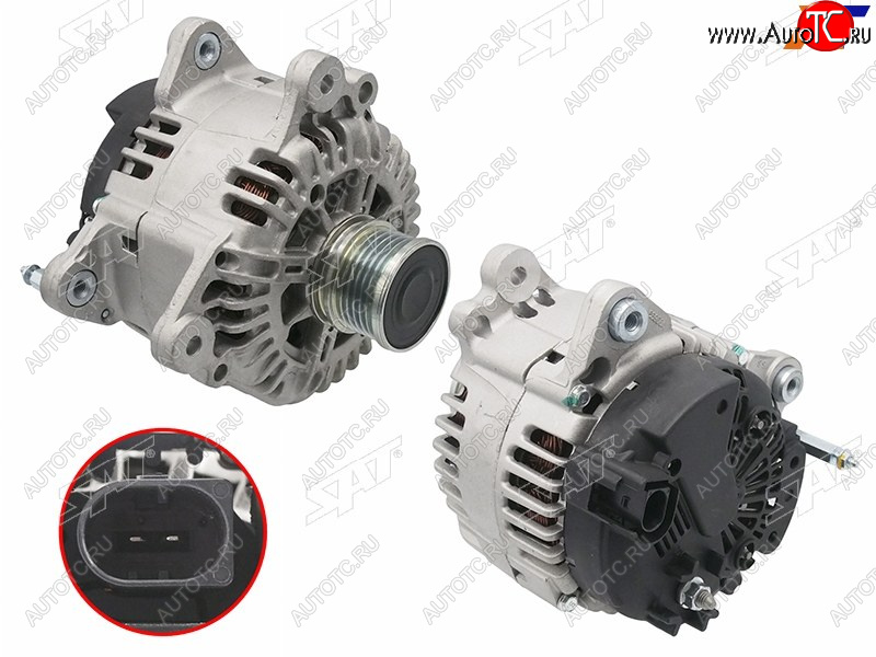 13 199 р. Генератор AUDI A3SEAT EXEOSKODA SUPERBVOLKSWAGEN AMAROKEOSMULTIVAN 2.0D 12V 120A 03-            SAT ST-85-0065  с доставкой в г. Воронеж
