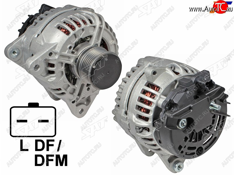 15 249 р. Генератор RENAULT DUSTER 10-SCENIC 05-JUKE 10-MEGANE 1.5D1.6 03- K4MK9K 12V 150A SAT ST-85-0035  с доставкой в г. Воронеж