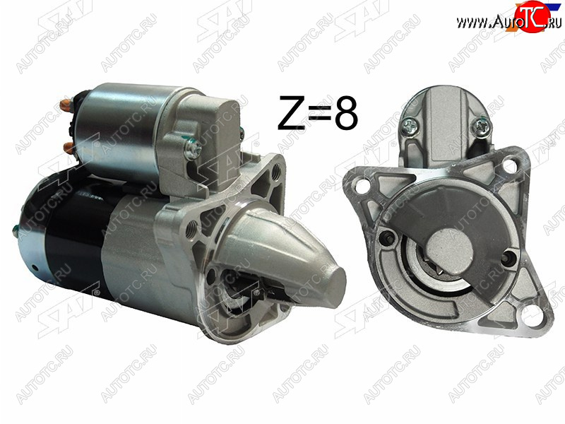 5 399 р. Стартер Kia Rio 00-05  Mazda Demio 96-02  Kia Carens 02-06  Sephia 98-04  Shuma 97-04  Spectra SAT ST-BPD4-18-400A  с доставкой в г. Воронеж