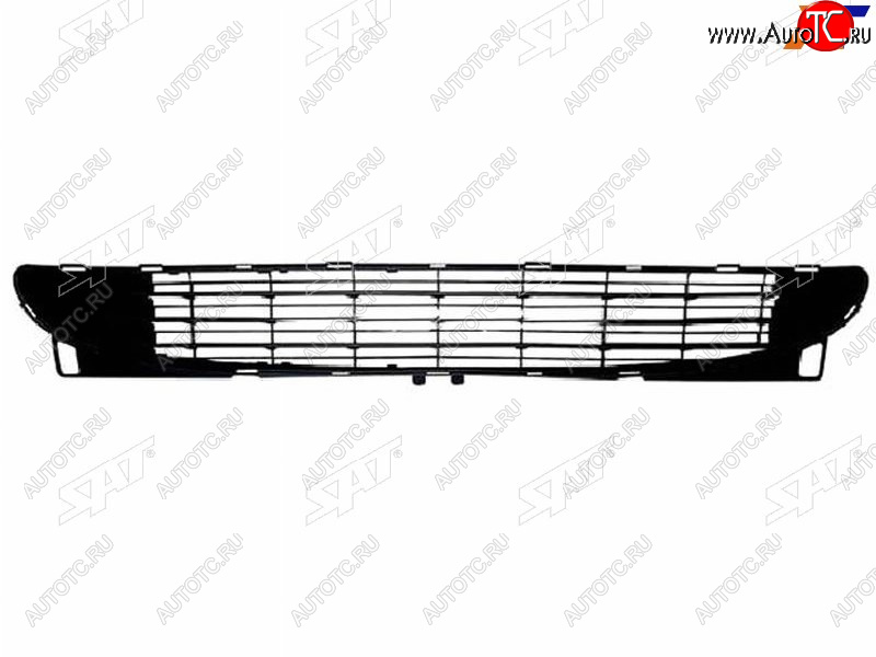1 099 р. Нижняя решетка переднего бампера SAT  Peugeot 307 ( универсал,  хэтчбэк 3 дв.) (2001-2008) дорестайлинг, рестайлинг  с доставкой в г. Воронеж