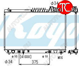 6 399 р. RX300 99-02 {TY Highlander 01- HarierKluger} РАДИАТОР ОХЛАЖДЕН AT 3 (1 ряд) BODYPARTS lxrx399-910  с доставкой в г. Воронеж
