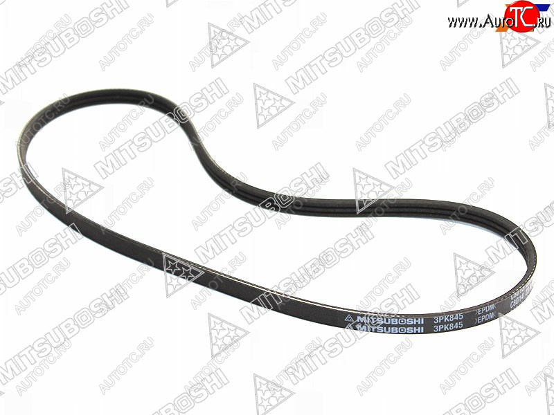 283 р. Ремень поликлиновой TOYOTA 2С CM5#CR2#CR3# NISSAN RB20DERB25DE C3334C35 (PS)                    MITSUBOSHI 3PK845  с доставкой в г. Воронеж