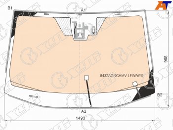 24 499 р. Стекло лобовое (Обогрев полный Одна камера Датчик дождя Молдинг) Toyota RAV4 (XA50) 18- XYG 8432AGNCHMV LFW/W/X  с доставкой в г. Воронеж. Увеличить фотографию 1