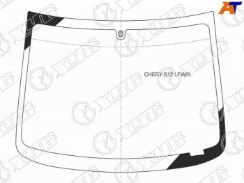 7 199 р. Стекло лобовое CHERY KIMO(S12) 5D HBK 07-15                                                          XYG CHERY-S12 LFW/X  с доставкой в г. Воронеж. Увеличить фотографию 1