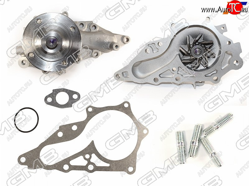 4 099 р. Насос водяного охлаждения TOYOTA MARK2,CHASER,CRESTA 2JZG#E 99-05 (с прокладкой) GMB GWT-120A  с доставкой в г. Воронеж