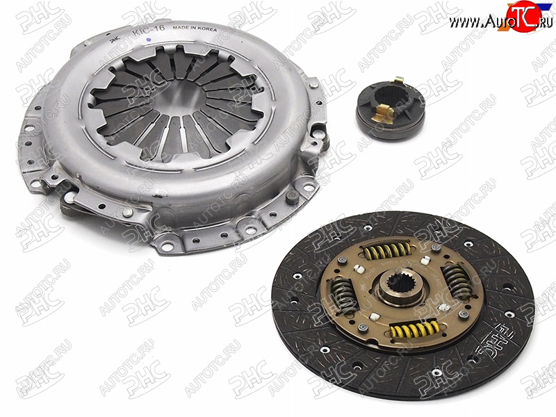 13 299 р. Комплект сцепления KIA RIO 1.3-1.5 00-05SEPHIA 1.5-1.6 93-98SHUMA 1.6 00-04                        PHC KIK-016  с доставкой в г. Воронеж