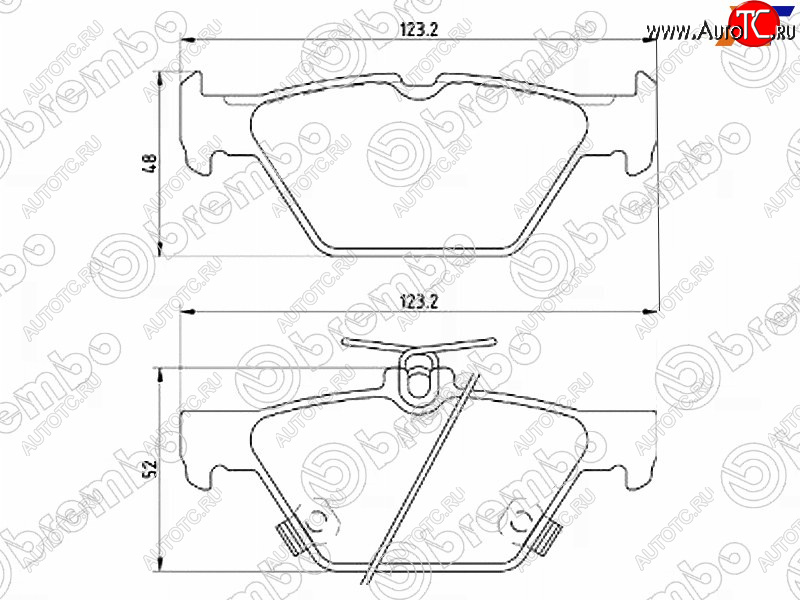 4 499 р. Колодки тормозные задние RH-LH SAT  Subaru Legacy  BN/B15 - Outback ( BS/B15,  BT)  с доставкой в г. Воронеж