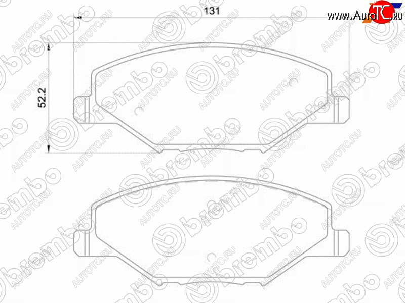 3 889 р. Колодки тормозные FR SAT  Volkswagen Polo 5 седан дорестайлинг (2009-2015)  с доставкой в г. Воронеж