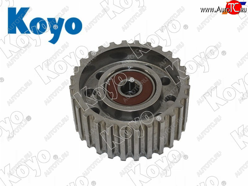 2 059 р. Ролик ремня ГРМ обводной TOYOTA 90- 2-5L (зубчатый) KOYO PU128424RR9DW  с доставкой в г. Воронеж